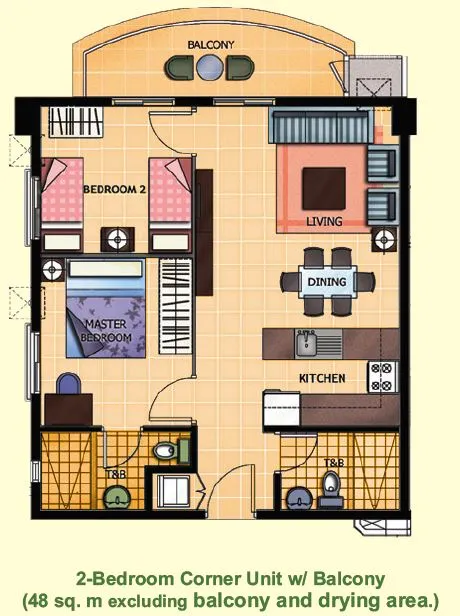 https://www.manilacondohub-smdc.com/images/properties/chateau/unit-layouts/05 - Vendome Cluster - 2BR Corner with balcony (+48.00sqm).webp